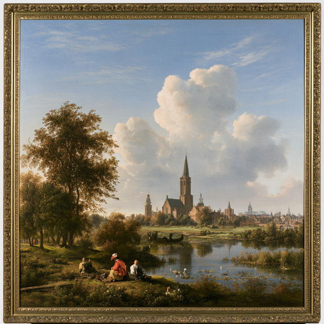 Pieter-Jansz van Asch style, Midjourney V8.2, render 3 of 4