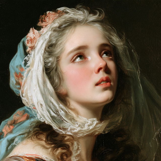 Pietro Antonio Rotari style, Midjourney V8.2, render 4 of 4