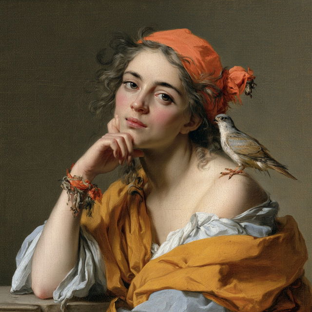 Pietro Antonio Rotari style, Midjourney V8.2, render 3 of 4