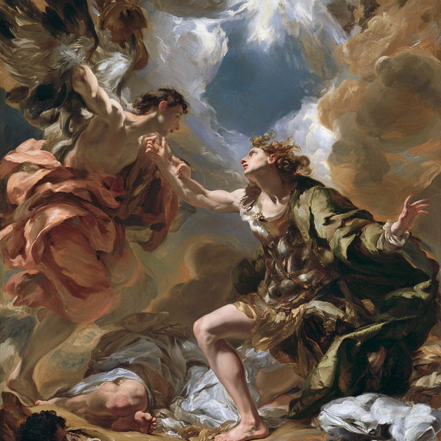 Pietro da Cortona style, Midjourney V8.2, render 2 of 4