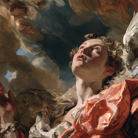 Pietro da Cortona style (Painters), Midjourney V8.2