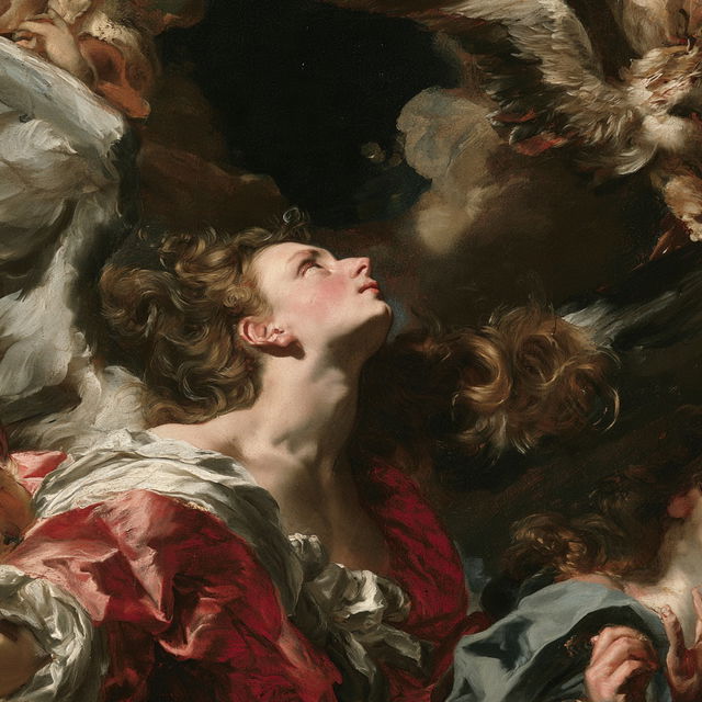 Pietro da Cortona style, Midjourney V8.2, render 3 of 4