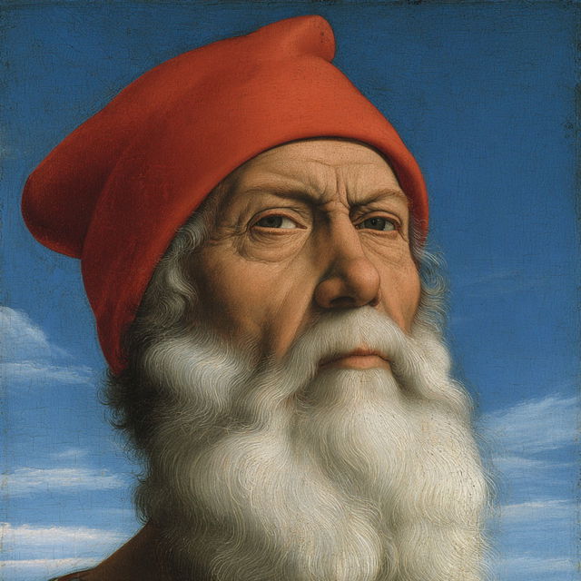 Pietro Perugino style, Midjourney V8.2, render 4 of 4