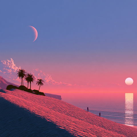Pixelscape style (Genres), Midjourney V8.2