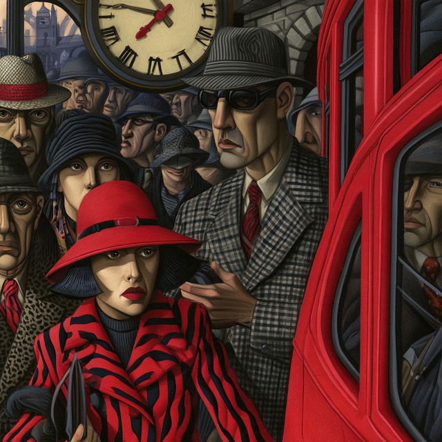 PJ Crook style, Midjourney V8.2, render 1 of 4