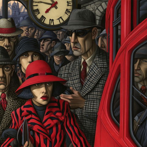PJ Crook style (Painters), Midjourney V8.2