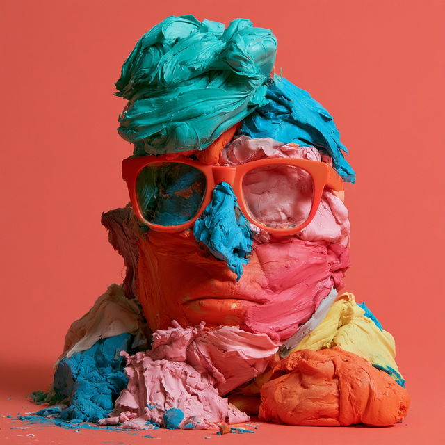 Plasticine style, Midjourney V8.2, render 4 of 4