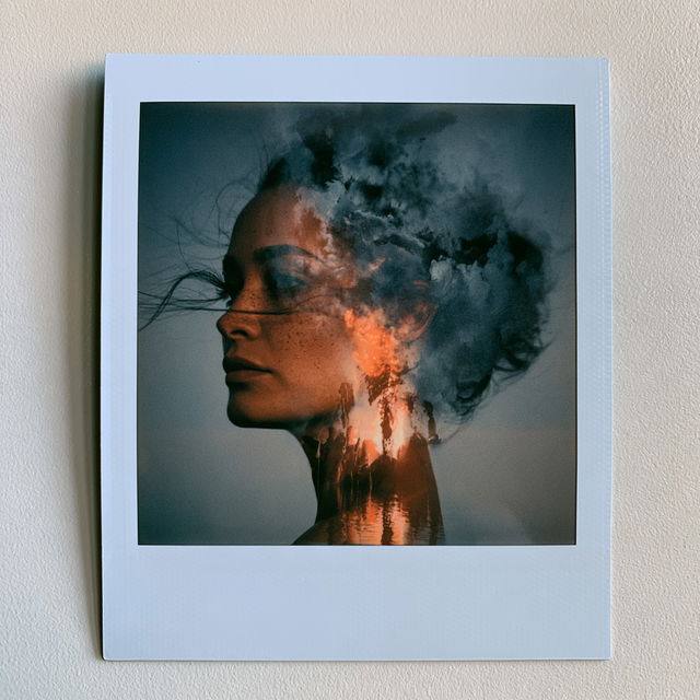 Polaroid style, Midjourney V8.2, render 3 of 4