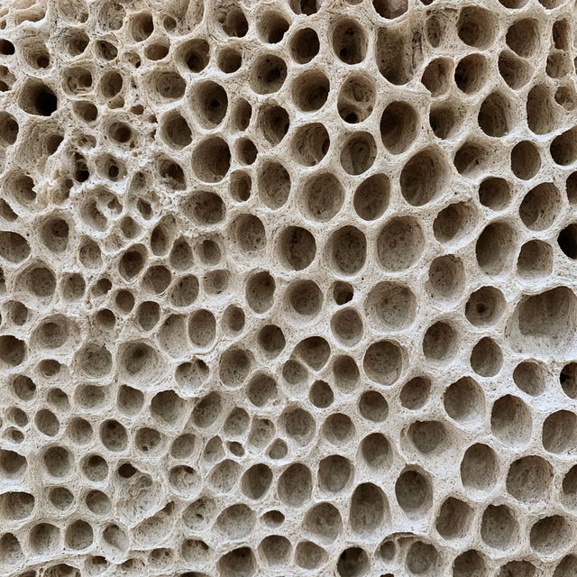 Porous texture style, Midjourney V8.2, render 4 of 4
