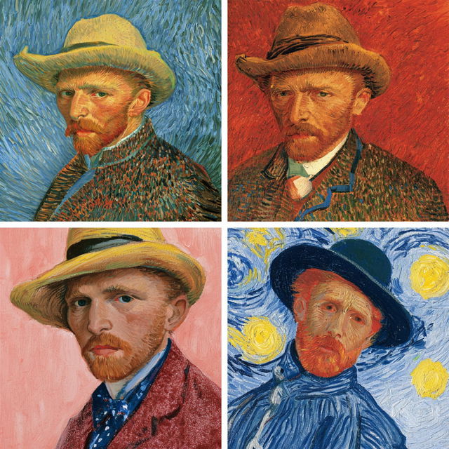 Post-impressionism style, Midjourney V8.2, render 2 of 4