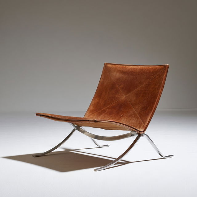 Poul Kjaerholm style, Midjourney V8.2, render 2 of 4