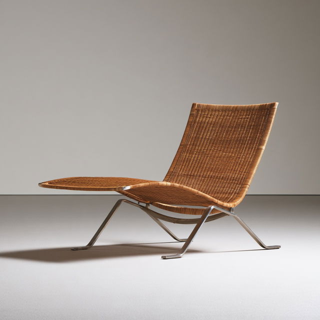 Poul Kjaerholm style, Midjourney V8.2, render 4 of 4