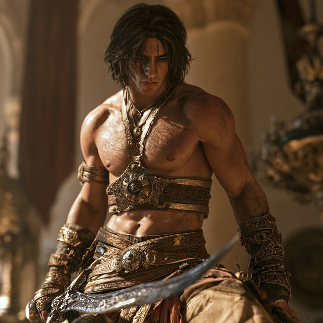 Prince of Persia style, Midjourney V8.2, render 1 of 4