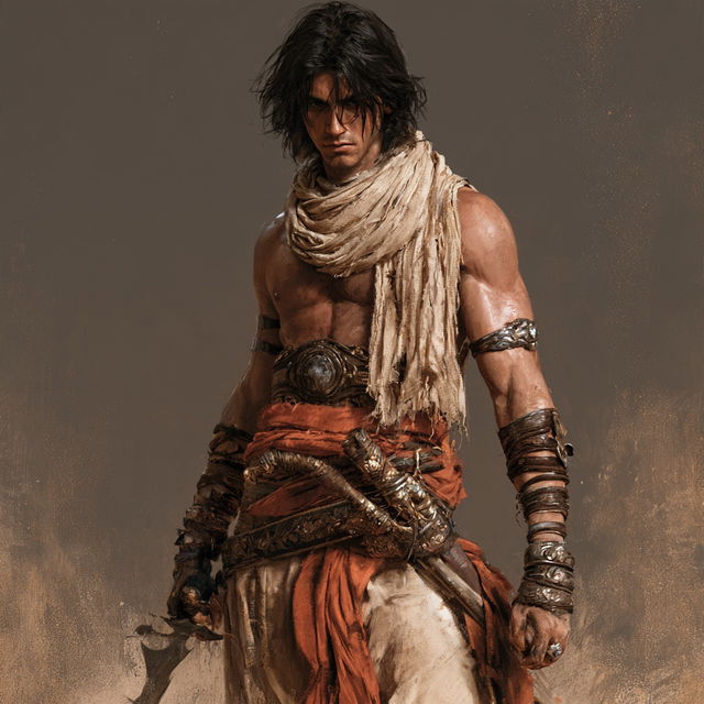 Prince of Persia style, Midjourney V8.2, render 4 of 4