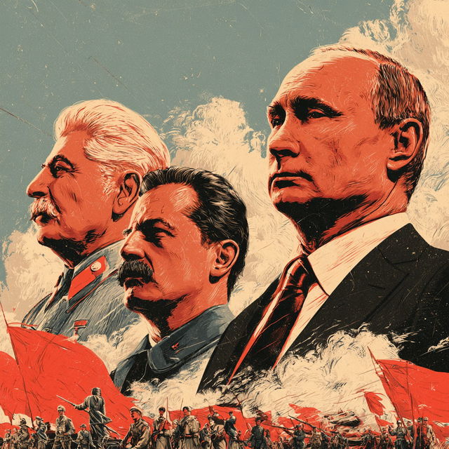 Propaganda art style, Midjourney V8.2, render 3 of 4