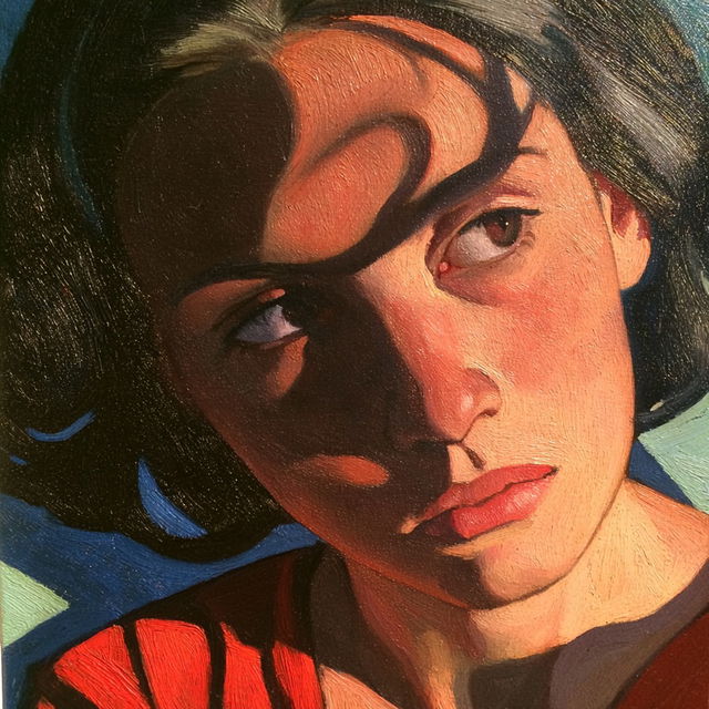Prudence Heward style, Midjourney V8.2, render 1 of 4