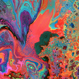 Psychedelic colors style, Midjourney V8.2, render 4 of 4