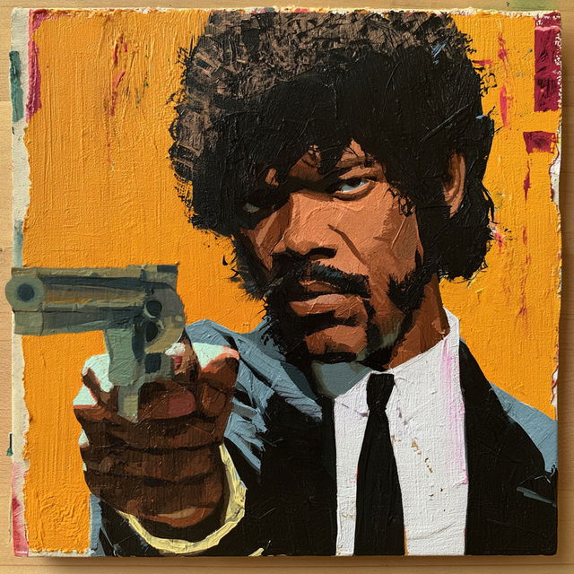 Pulp art style, Midjourney V8.2, render 1 of 4