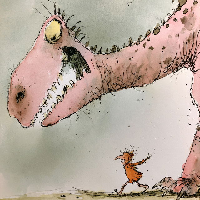 Quentin Blake style, Midjourney V8.2, render 3 of 4