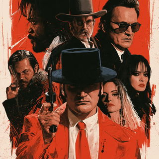 Quentin Tarantino style, Midjourney V8.2, render 2 of 4