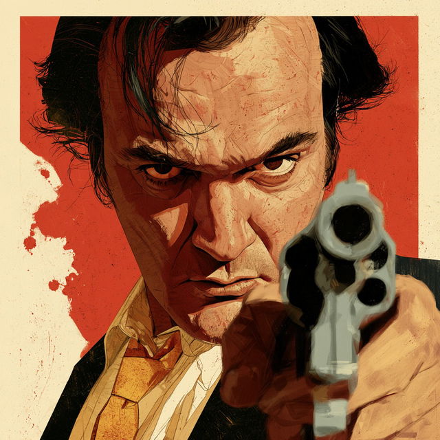 Quentin Tarantino style, Midjourney V8.2, render 3 of 4