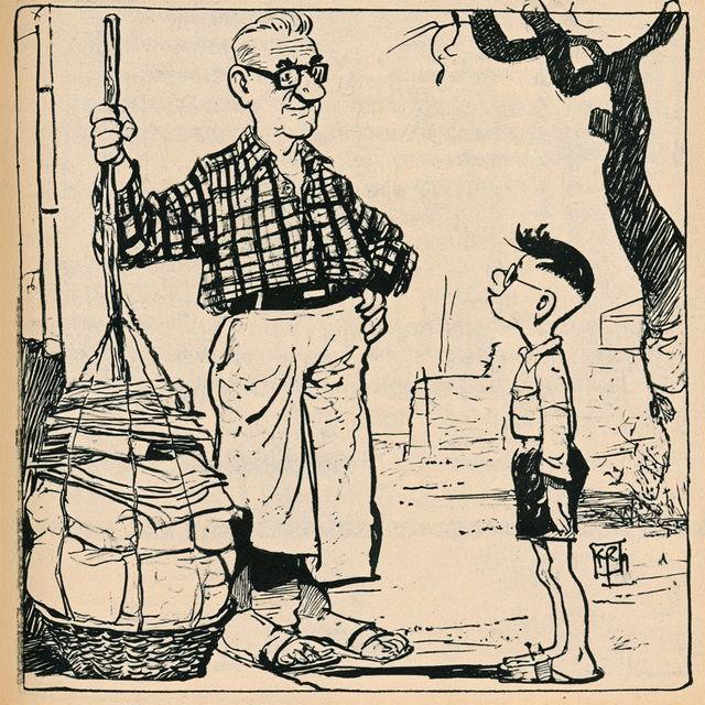 R. K. Laxman style, Midjourney V8.2, render 4 of 4