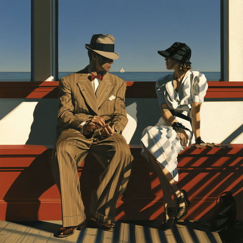 R. Kenton Nelson style (Painters), Midjourney V8.2