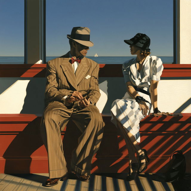 R. Kenton Nelson style, Midjourney V8.2, render 1 of 4