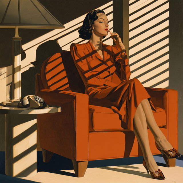 R. Kenton Nelson style, Midjourney V8.2, render 4 of 4