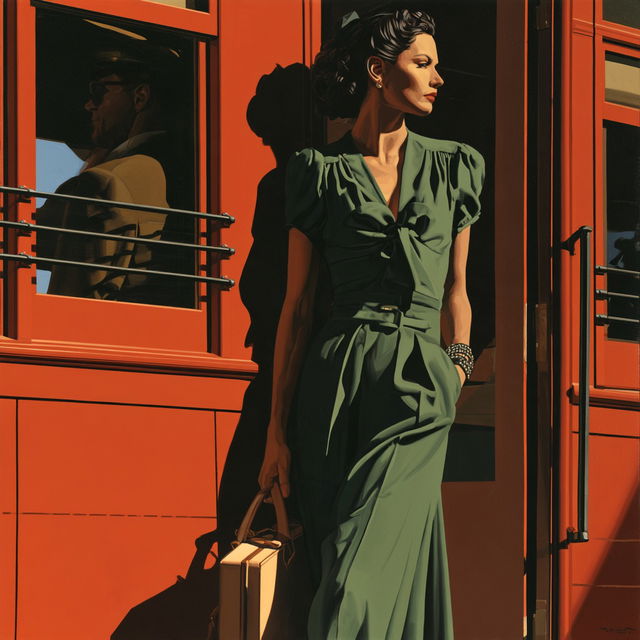 R. Kenton Nelson style, Midjourney V8.2, render 3 of 4
