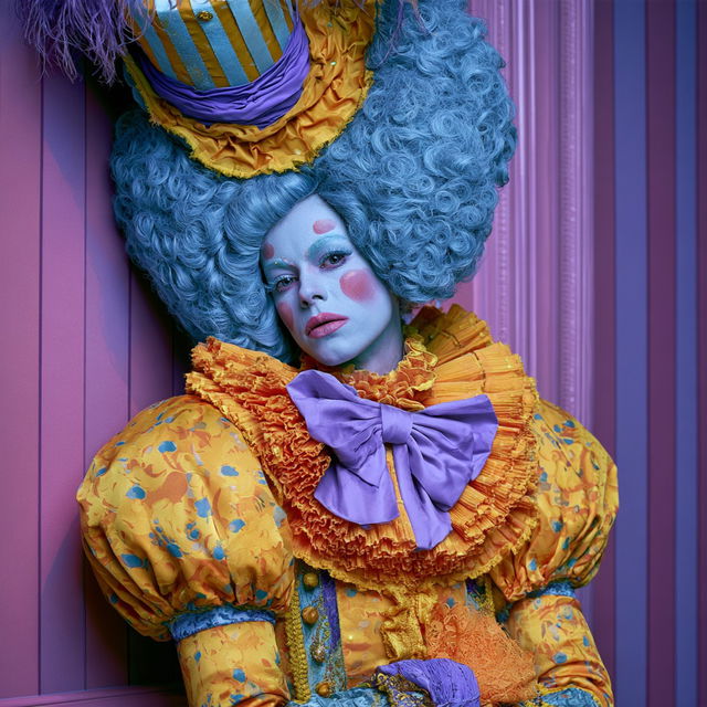 Rachel Maclean style, Midjourney V8.2, render 4 of 4