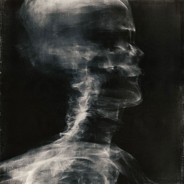 Radiographic image style, Midjourney V8.2, render 4 of 4