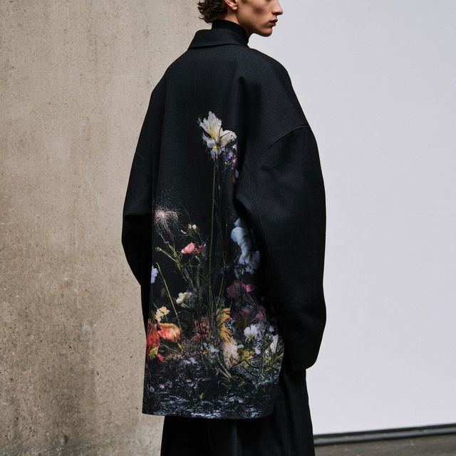 Raf Simons style, Midjourney V8.2, render 2 of 4