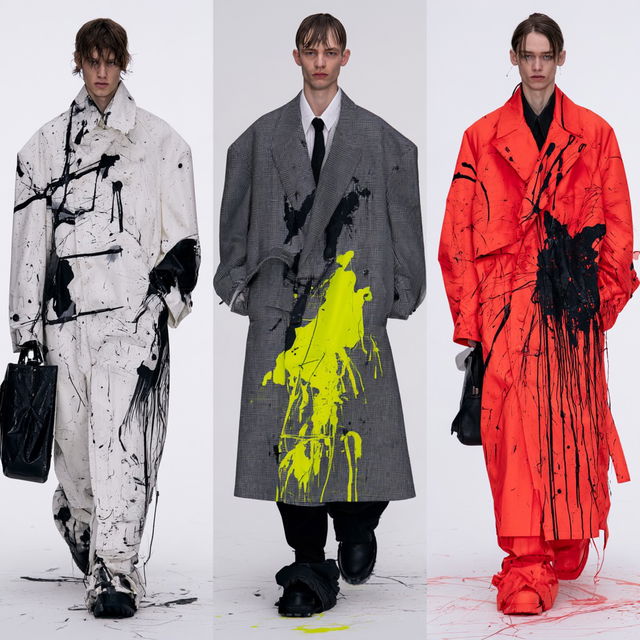 Raf Simons style, Midjourney V8.2, render 4 of 4