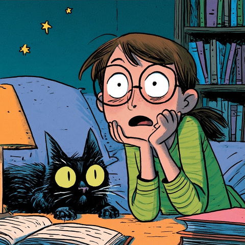 Raina Telgemeier style (Illustrators), Midjourney V8.2
