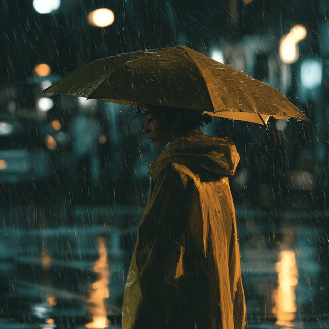 Rainy style, Midjourney V8.2, render 2 of 4