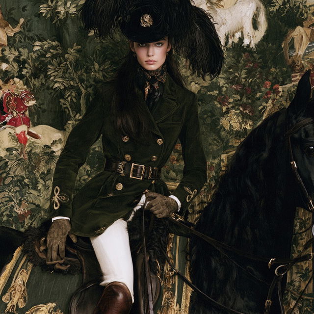 Ralph Lauren style, Midjourney V8.2, render 1 of 4