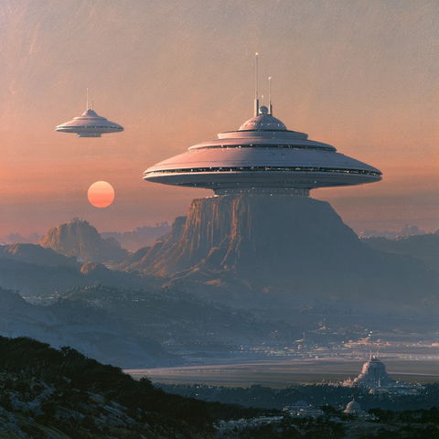 Ralph McQuarrie style (Illustrators), Midjourney V8.2
