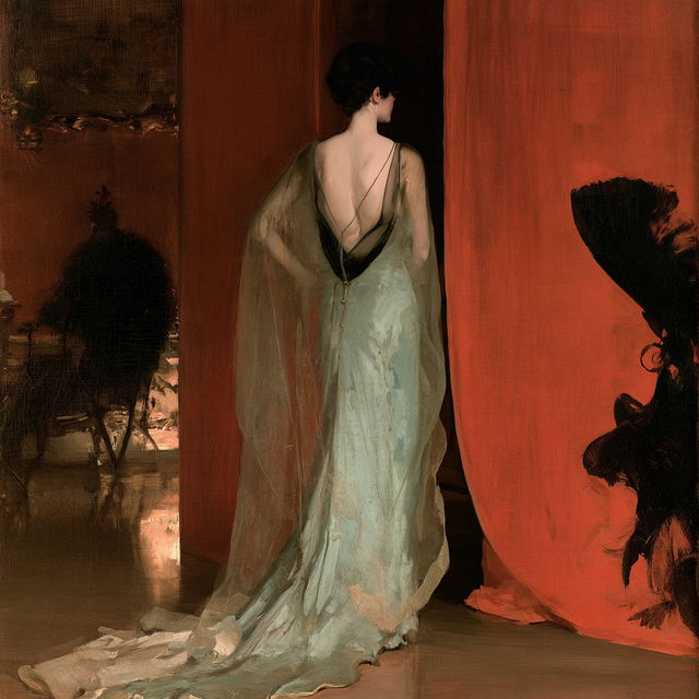 Ramon Casas style, Midjourney V8.2, render 2 of 4