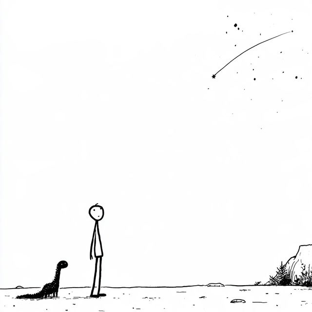 Randall Munroe style, Midjourney V8.2, render 2 of 4