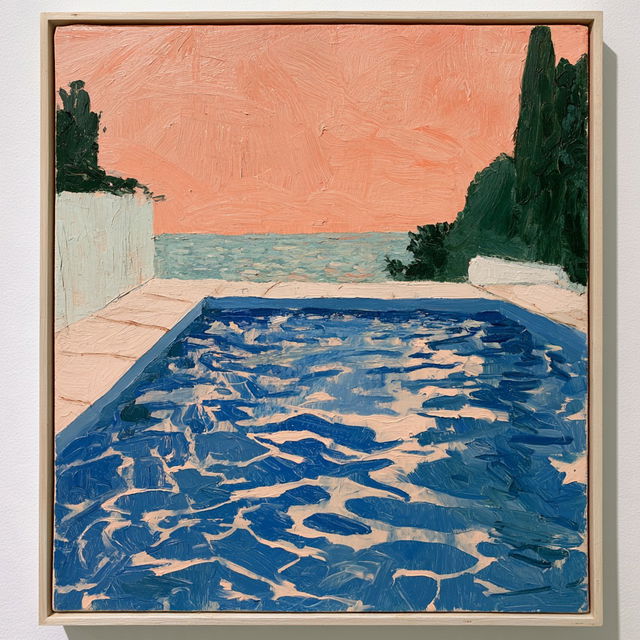 Raoul De Keyser style, Midjourney V8.2, render 4 of 4