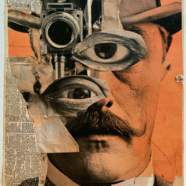 Raoul Hausmann style, Midjourney V8.2, render 3 of 4