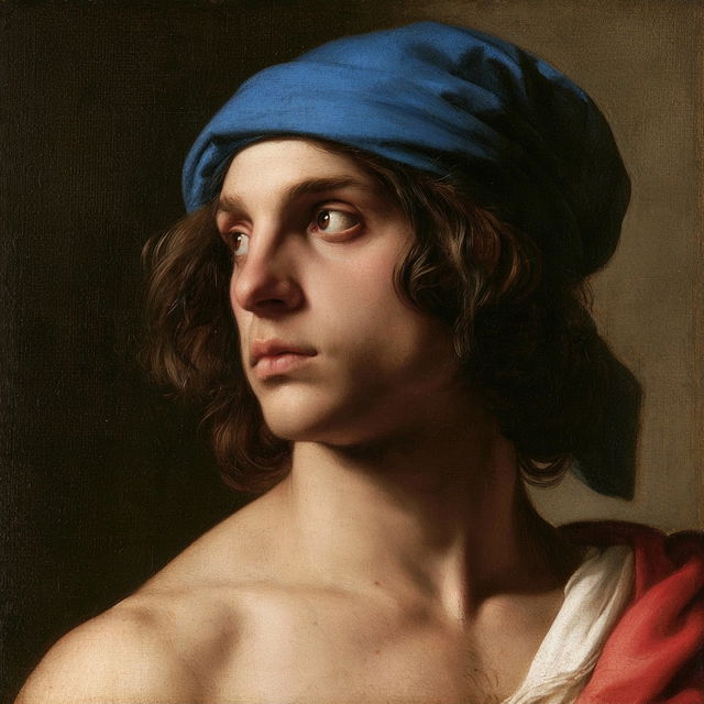 Raphael style, Midjourney V8.2, render 2 of 4
