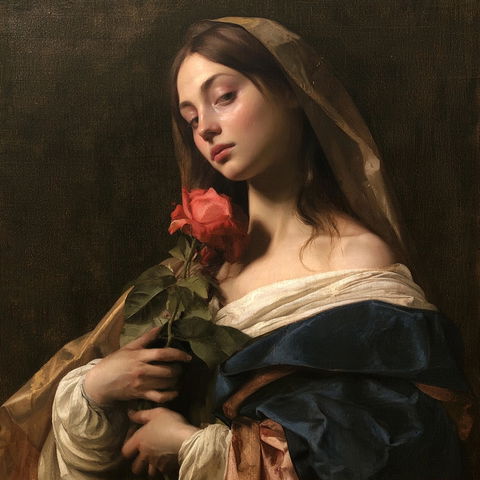 Raphael style (Painters), Midjourney V8.2