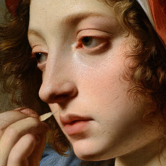 Raphael style, Midjourney V8.2, render 3 of 4