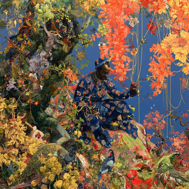 Raqib Shaw style, Midjourney V8.2, render 4 of 4
