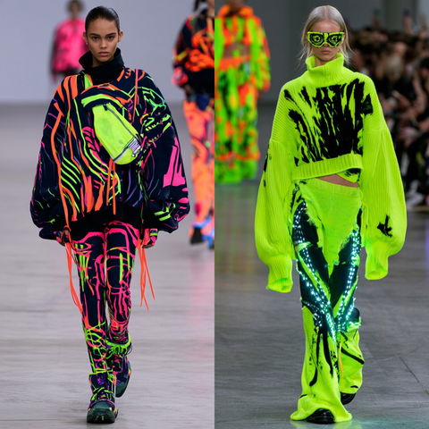 Rave fashion style (Genres), Midjourney V8.2