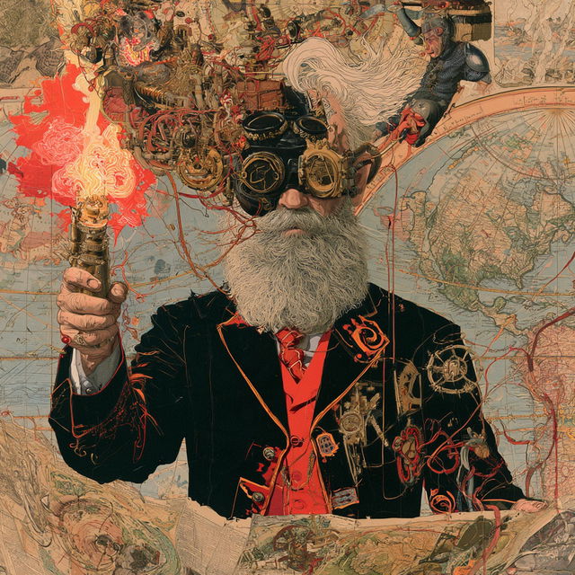 Ravi Zupa style, Midjourney V8.2, render 2 of 4