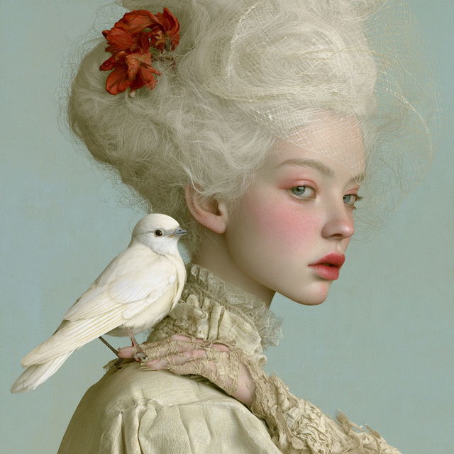 Ray Caesar style, Midjourney V8.2, render 3 of 4