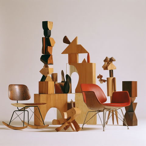 Ray Eames style (Designers), Midjourney V8.2